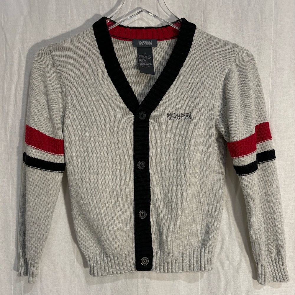 Kenneth Cole Reaction Kids Knit Cardigan Size 6 T